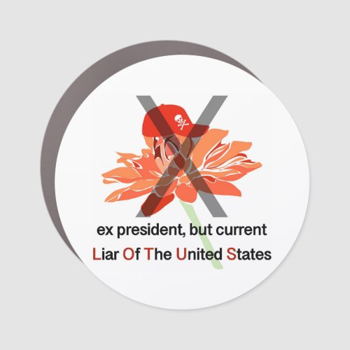 Liar Of The United States Car Magnet