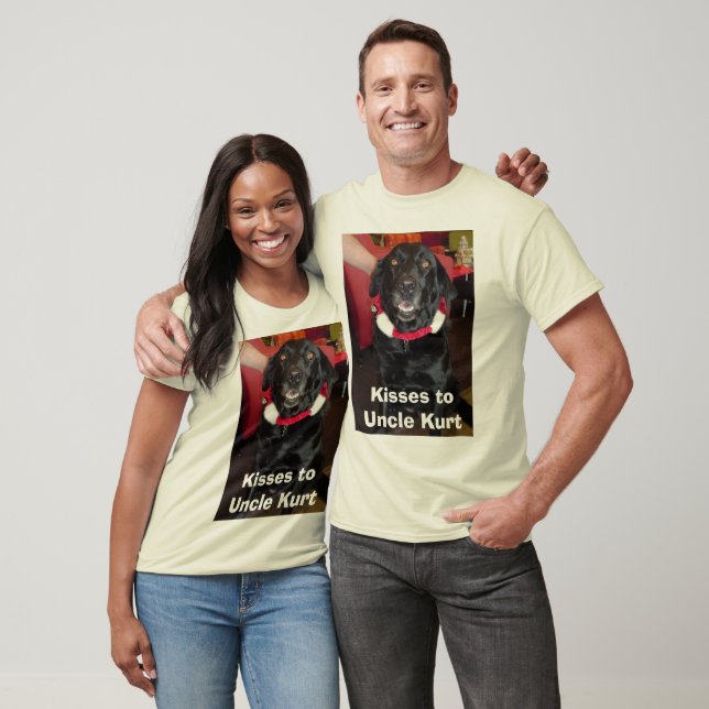 Libby, Char & Lib1, Kisses to Uncle Kurt T-Shirt (Unisex)
