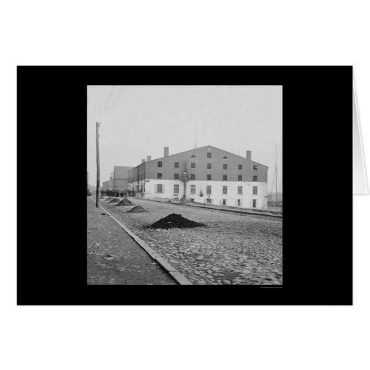 Libby Prison in Richmond, VA 1865 Cards (Front Horizontal)