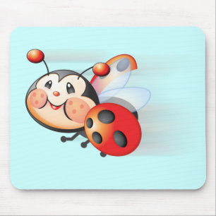 Libby the Ladybug Mousepad