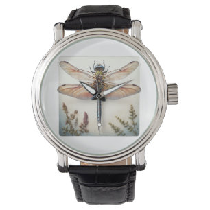 Libellula Dragonfly 130624IREF104 - Watercolor Watch
