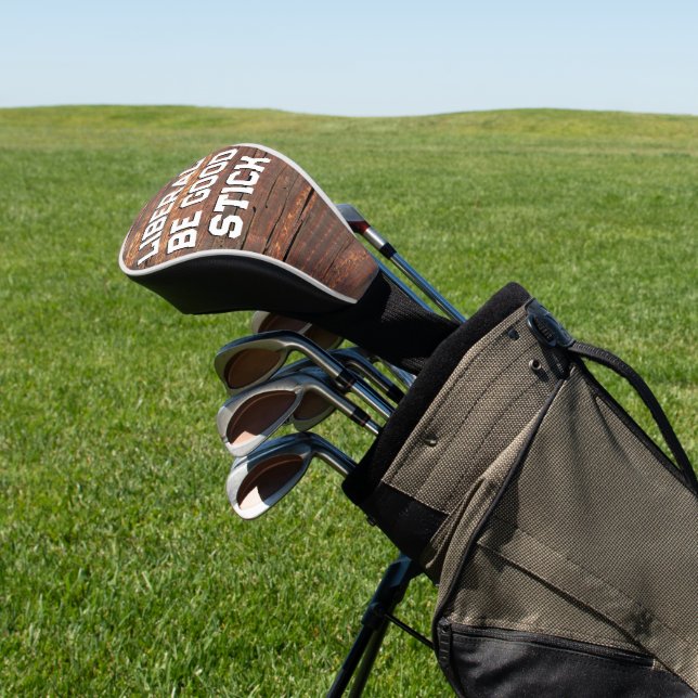 Liberal Be Good Stick Golf Club Cover (In Situ)