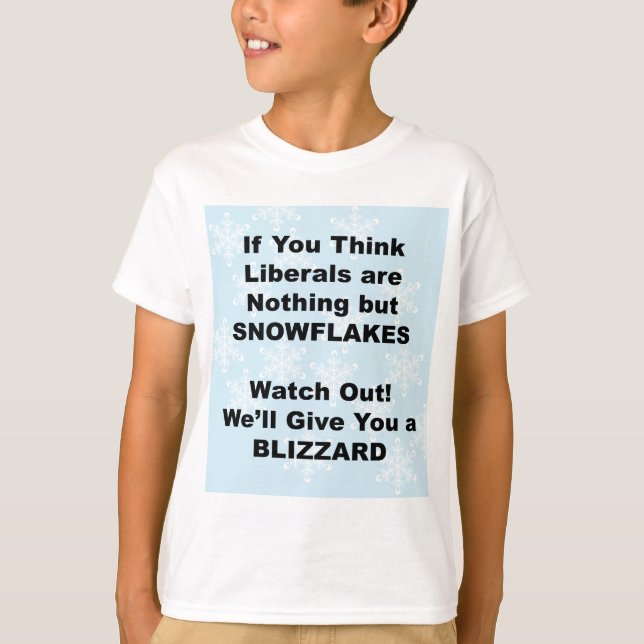 Liberal Blizzard T-Shirt (Front)
