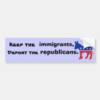 Liberal Bumper Sticker