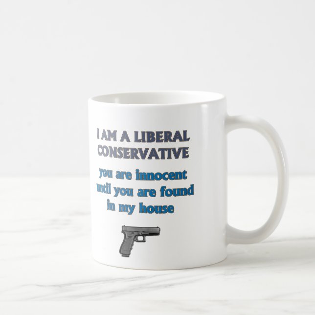 Liberal Conservative Coffee Mug (Right)