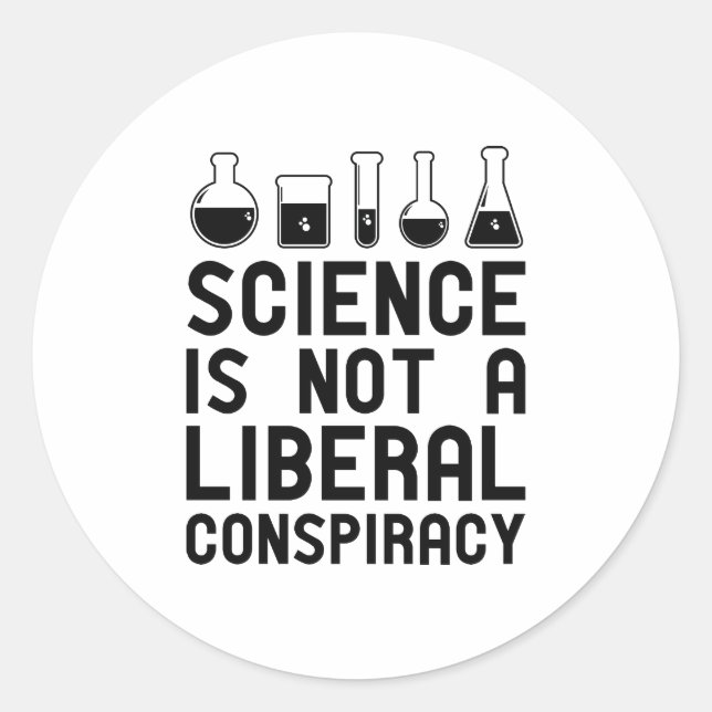 Liberal Conspiracy Classic Round Sticker (Front)