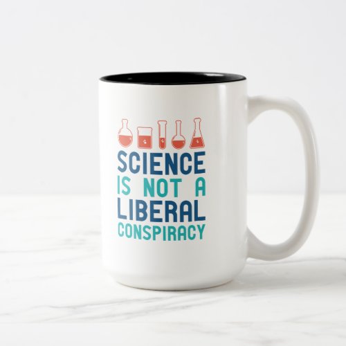 Liberal Conspiracy Two_Tone Coffee Mug