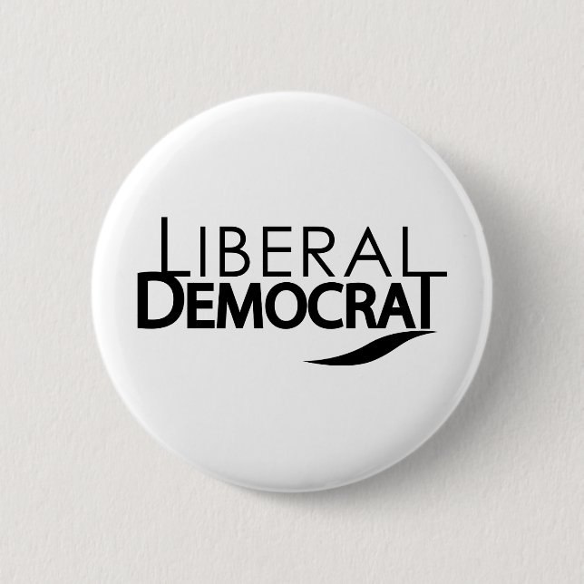 Liberal Democrat Button (Front)