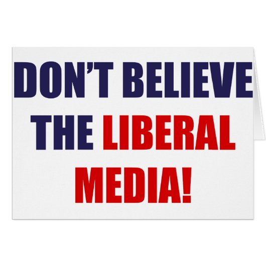 Liberal Media Cards (Front Horizontal)