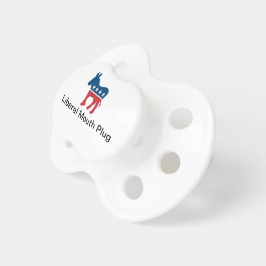 Liberal Mouth Plug Pacifier (Front Right)