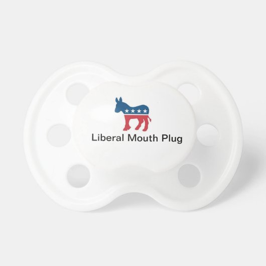 Liberal Mouth Plug Pacifier (Front)
