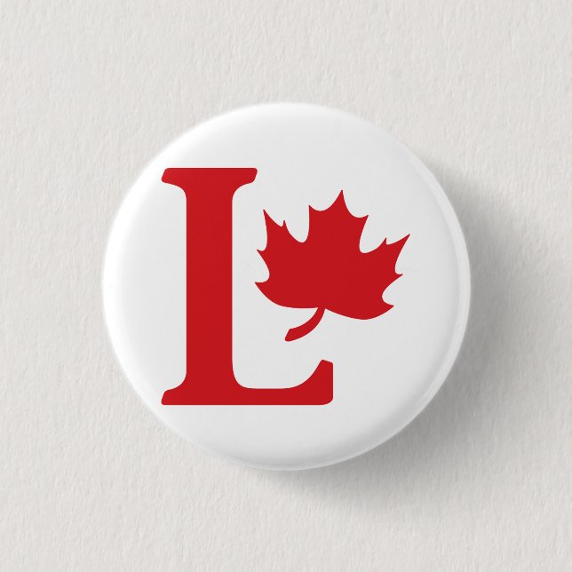Liberal Party Logo Pinback Button (Front)