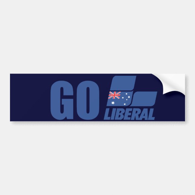 Liberal Party of Australia Bumper Sticker (Front)