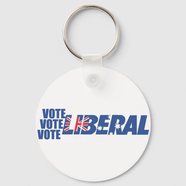 Liberal Party of Australia Keychain (Front)