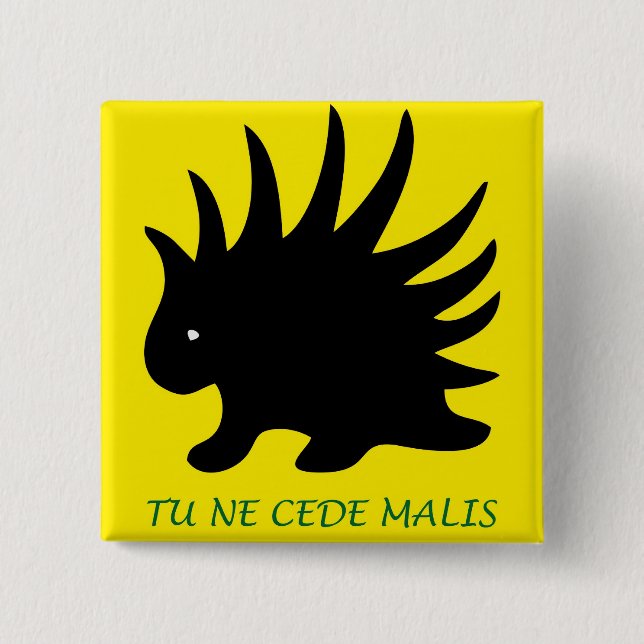 Liberal Porcupine Button- M4 Button (Front)