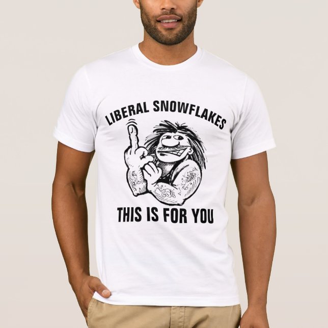 LIBERAL SNOWFLAKES T-Shirts Tees (Front)