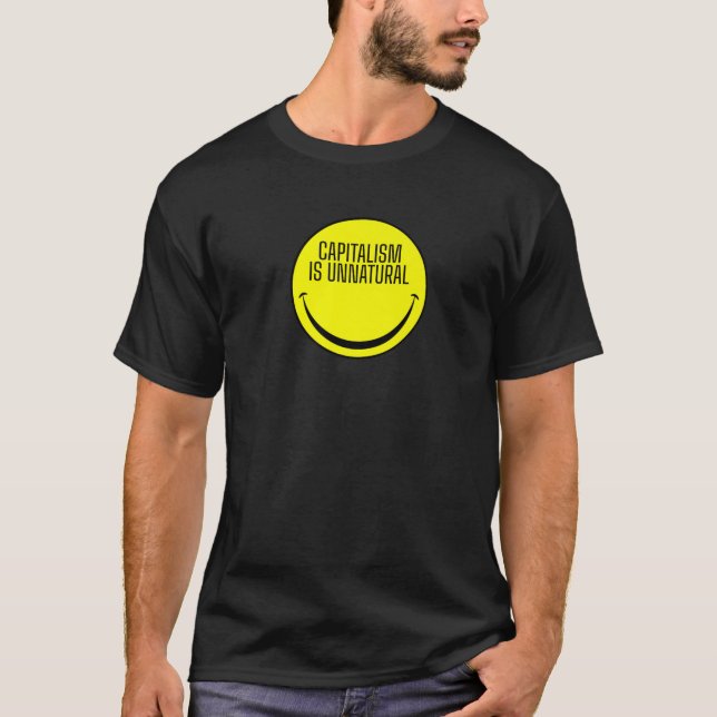 Liberal Socialist Pro Democratic Socialism Anti Ca T-Shirt (Front)