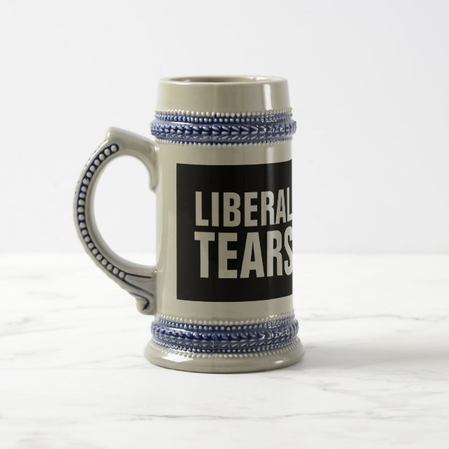 LIBERAL TEARS BEER STEINS & COFFEE MUGS (Left)