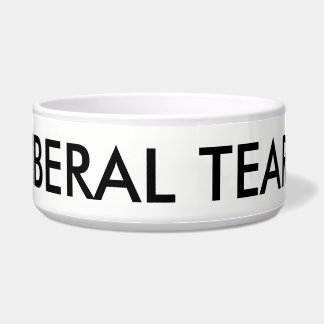 Liberal Tears Dog Bowl