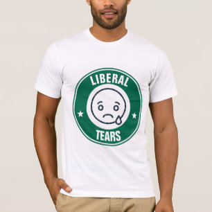 LIBERAL TEARS Funny Conservative T-Shirts