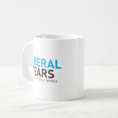LIBERAL TEARS MUG WITH FUNNY SUPPLEMENT FACTS (Front Left)