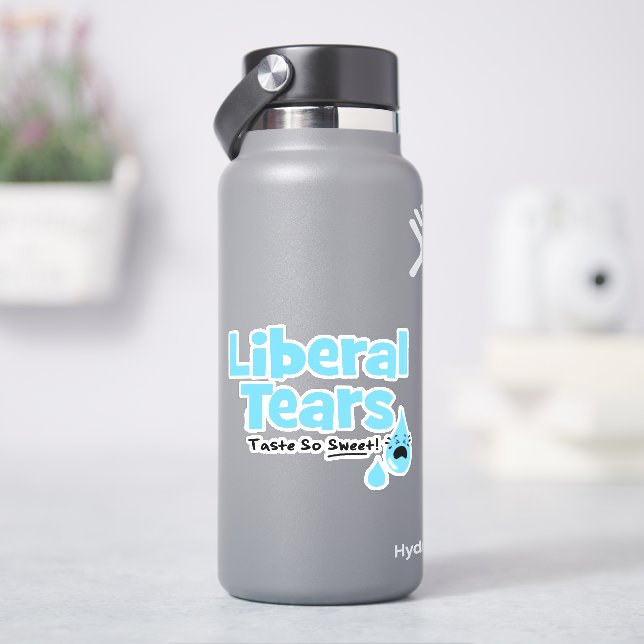 Liberal Tears Taste So Sweet Sticker (HydroFlask)