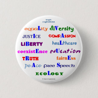 Liberal Values Button