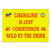 LIBERALISM IS JUST COMMUNISM (Front Horizontal)