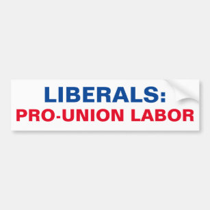 Pro Union - Bumper Sticker at Sticker Shoppe