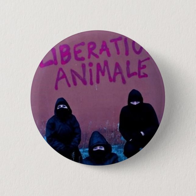 Liberation Animale Button (Front)
