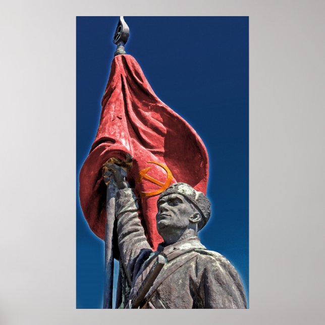 Liberation Army Communist Soldier Poster (Front)