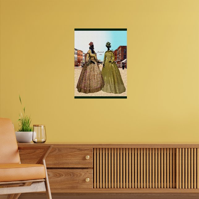 Liberation Echoes: Juneteenth 1865” “Proud, Free,  Poster (Creator Uploaded)