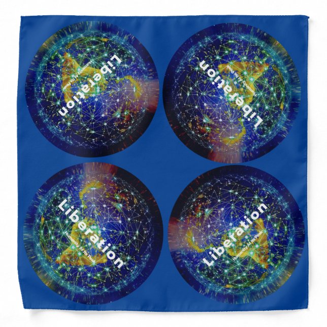 Liberation Logo Bandana/Facemask Bandana (Front)
