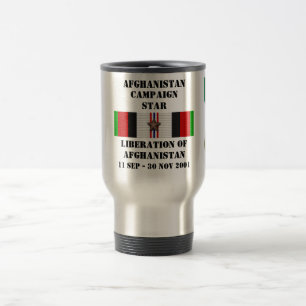 Liberation of Afghanistan / CAMPAIGN STAR Travel Mug