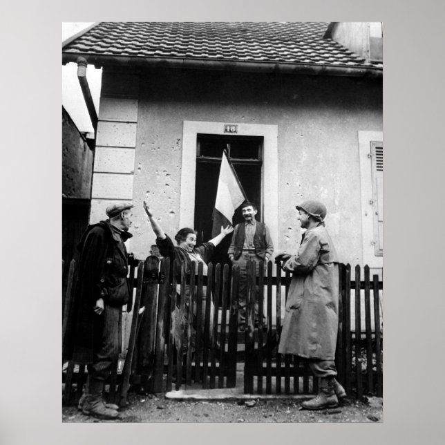 Liberation of Belfort, France Poster (Front)