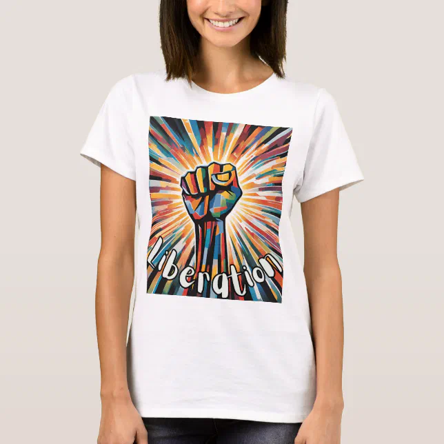 "Liberation" T-Shirt – A Bold Symbol of Unity