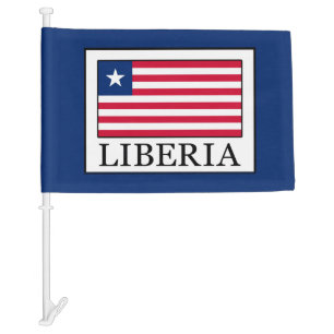 Liberia Car Flag