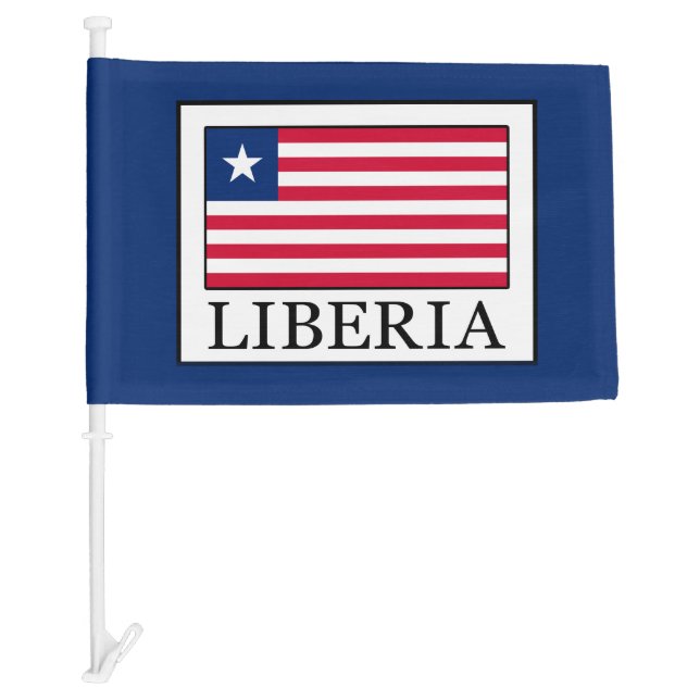Liberia Car Flag (Front)