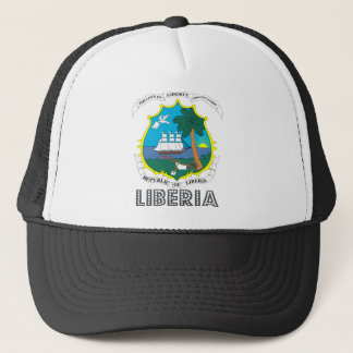 Liberia Coat of Arms Trucker Hat