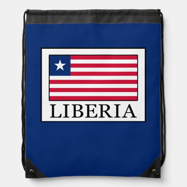 Liberia Drawstring Bag (Front)