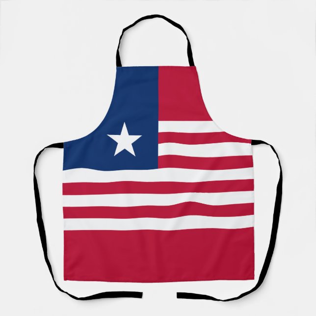 Liberia Flag Apron (Front)