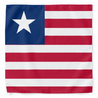 Liberia Flag Bandana