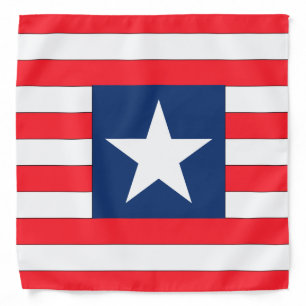 Liberia Flag Bandana