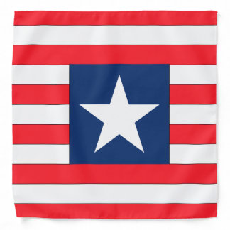 Liberia Flag Bandana
