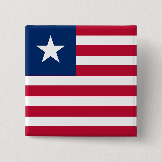 Liberia Flag Button (Front)