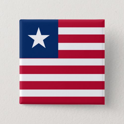 Liberia Flag Button