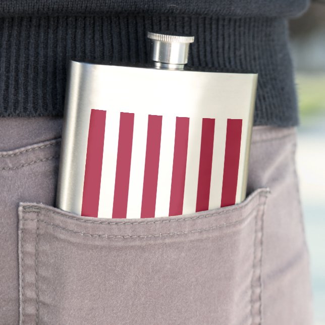 Liberia flag flask (In Situ)
