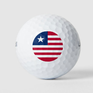 Liberia Flag Golf Balls