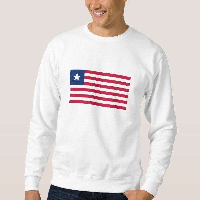 Liberia Flag Sweatshirt (Front)