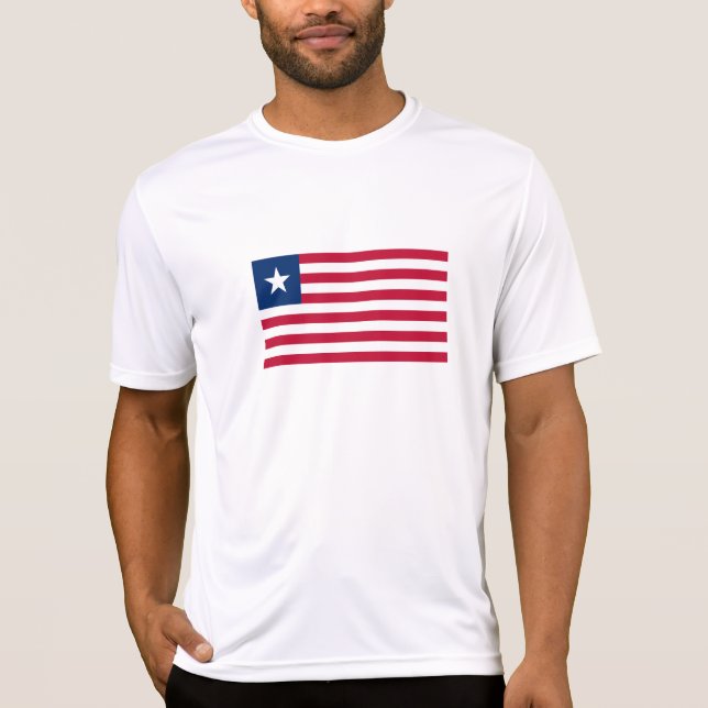 Liberia Flag T-Shirt (Front)